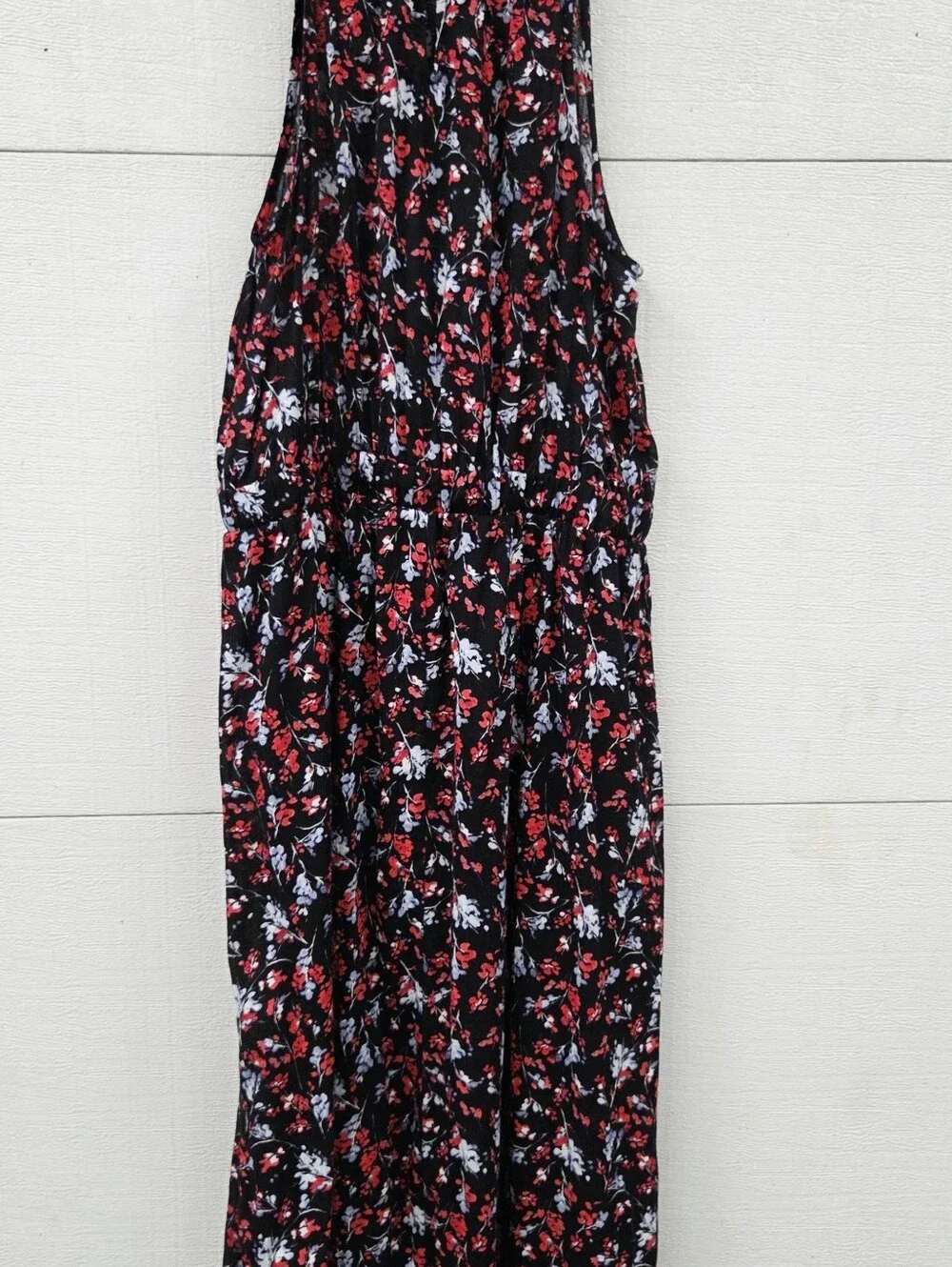 Universal Thread Black Floral Maxi Dress Large - Picture 6 of 8
